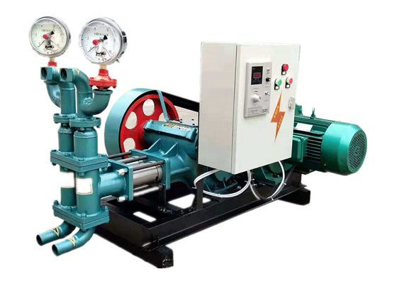 30Kw ηλεκτρική αντλία 110mm ρευστοκονιάματος τσιμέντου έμβολο που εμποτίζει την αντλία πράσινη