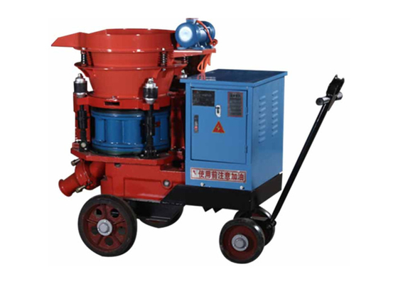 Να εξαγάγει την ξηρά Shotcrete μιγμάτων SGS μηχανών Guniting μηχανή με το συμπιεστή