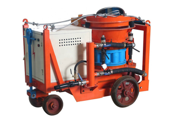 Τροχοφόρος ξηρός Shotcrete μιγμάτων εξοπλισμός Gunite πισινών μηχανών