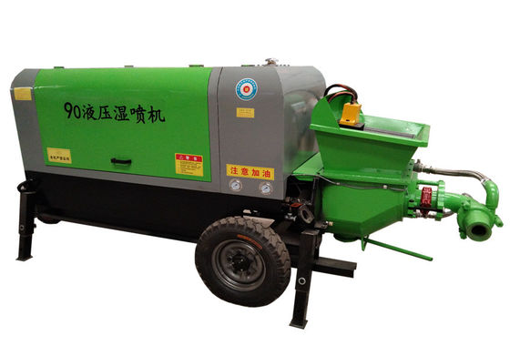 Πνευματικές Shotcrete 22 KW υγρές μηχανές Gunite μηχανών φορητές