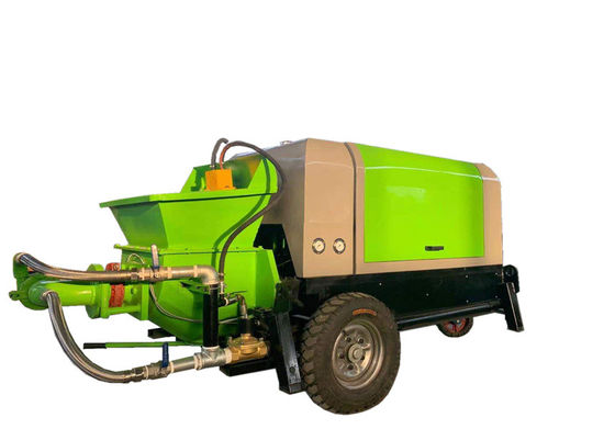 Μικρός υγρός Shotcrete εξοπλισμός εφαρμογής μηχανών 22kw Gunite