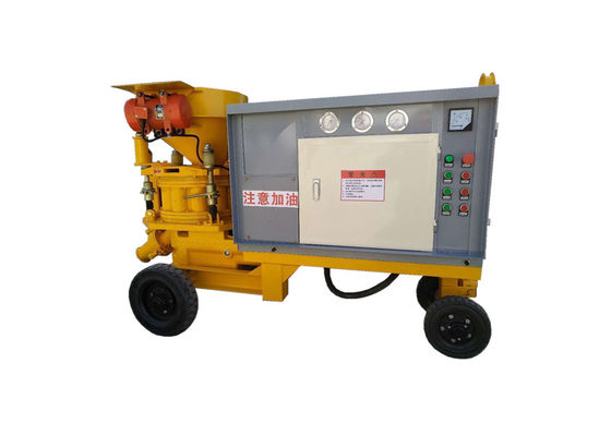 Shotcrete ψεκαστήρων Gunite χάλυβα άνθρακα κινητή ψεκάζοντας μηχανή