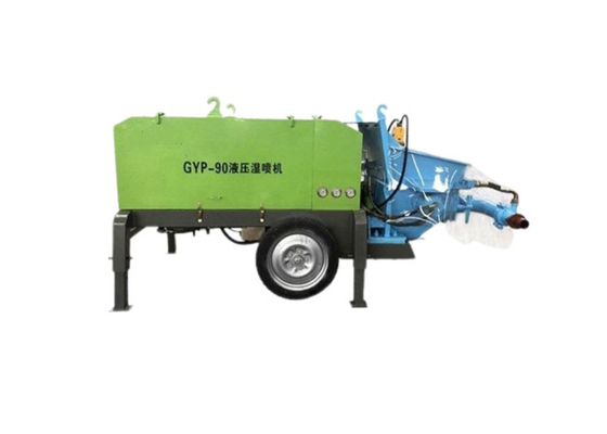 Συνεχής υγρός Shotcrete εξοπλισμός μηχανών 22kw Shotcreting